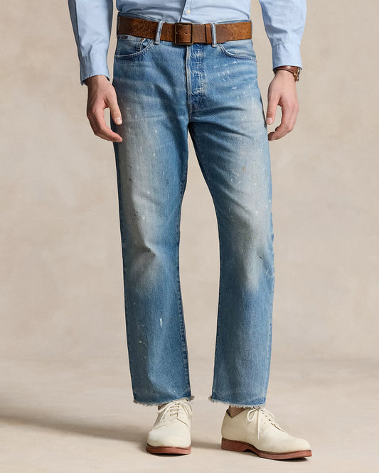 Heritage Straight Distressed Jean